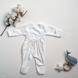 Organic jersey cotton - Long sleeve romper